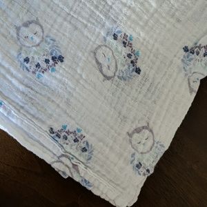 Aden + Anias Baby Muslim Swaddle Blanket Owl